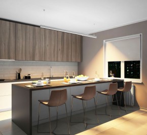 DK9203-WH Линейный светильник 52W 2000mm 3000K, белый в Агрызе - agryz.ok-mebel.com | фото 4