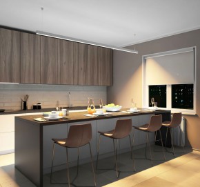 DK9253-WH Линейный светильник 62W 2500mm 3000K, белый в Агрызе - agryz.ok-mebel.com | фото 4