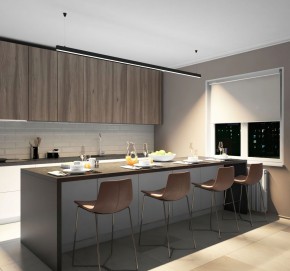 DK9254-BK Линейный светильник 62W 2500mm 4000K, черный в Агрызе - agryz.ok-mebel.com | фото 5