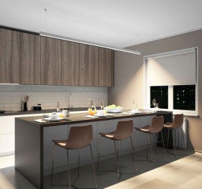DK9254-WH Линейный светильник 62W 2500mm 4000K, белый в Агрызе - agryz.ok-mebel.com | фото 4
