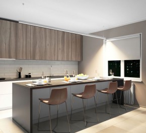 DK9304-WH Линейный светильник 72W 3000mm 4000K, белый в Агрызе - agryz.ok-mebel.com | фото 4