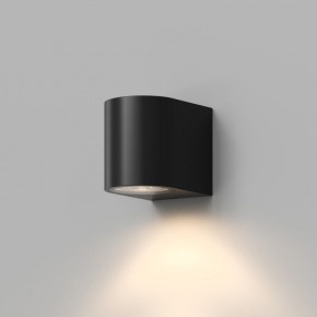 DK9790-BK Настенный уличный светильник NARVIK, IP44, GU10 LED, до 15 Вт, черный, алюминий в Агрызе - agryz.ok-mebel.com | фото