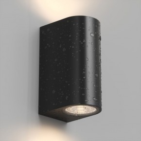 DK9791-BK Настенный уличный светильник NARVIK, IP44, 2хGU10 LED, до 15 Вт, черный, алюминий в Агрызе - agryz.ok-mebel.com | фото 4