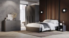 ЭЛЕГАНТ Спальный гарнитур (модульный) графит в Агрызе - agryz.ok-mebel.com | фото