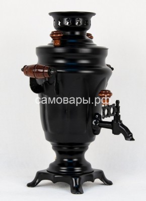 Электрический самовар "Черный Русский" матовый тюльпан на 1,5 литра. Ограниченная серия. в Агрызе - agryz.ok-mebel.com | фото 3