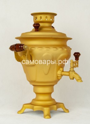 Электрический самовар "Русское золото" матовая груша на 2 литра (Ограниченная серия) в Агрызе - agryz.ok-mebel.com | фото 3