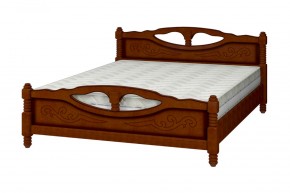 ЕЛЕНА-4 Кровать из массива (орех) в Агрызе - agryz.ok-mebel.com | фото 2