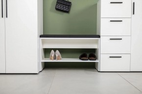 ЭЙР прихожая (модульная) Белый Шагрень в Агрызе - agryz.ok-mebel.com | фото 23