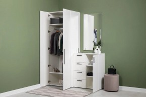 ЭЙР прихожая (модульная) Белый Шагрень в Агрызе - agryz.ok-mebel.com | фото 24