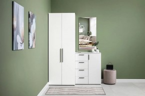 ЭЙР прихожая (модульная) Белый Шагрень в Агрызе - agryz.ok-mebel.com | фото 26
