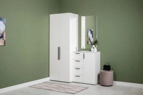 ЭЙР прихожая (модульная) Белый Шагрень в Агрызе - agryz.ok-mebel.com | фото 3