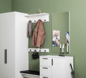 ЭЙР прихожая (модульная) Белый Шагрень в Агрызе - agryz.ok-mebel.com | фото 33