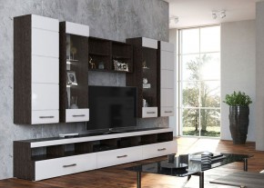 Фиеста №13 Комод глухой (Венге/Белый глянец) в Агрызе - agryz.ok-mebel.com | фото 3