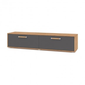 ФЛОРИДА Ф31 Тумба ТВ (дуб золотой/графит) в Агрызе - agryz.ok-mebel.com | фото