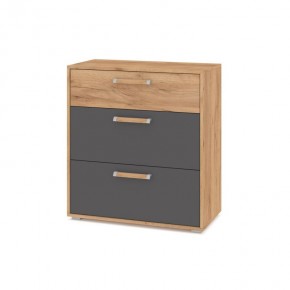 ФЛОРИДА Гостиная (модульная) дуб золотой/графит в Агрызе - agryz.ok-mebel.com | фото 8