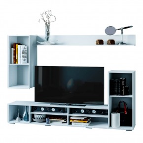 Гостиная Диаманд (белый/белый глянец) в Агрызе - agryz.ok-mebel.com | фото 2