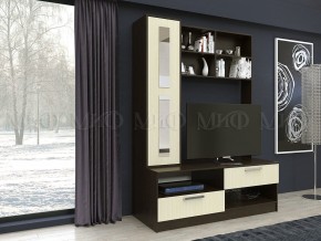 Гостиная Фиеста центр (Дуб Беленый/Венге) в Агрызе - agryz.ok-mebel.com | фото 3