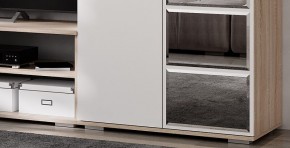 Гостиная Флай (ЦС-01/ШК-04) дуб сонома/белый в Агрызе - agryz.ok-mebel.com | фото 13