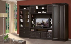 Гостиная Инна 4 Денвер темный в Агрызе - agryz.ok-mebel.com | фото