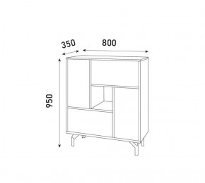 Гостиная Лабиринт (Модульная) в Агрызе - agryz.ok-mebel.com | фото 7