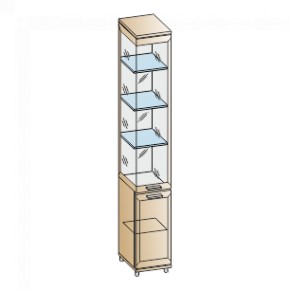 Гостиная Мелисса Композиция 12 (Акация Молдау) в Агрызе - agryz.ok-mebel.com | фото 7