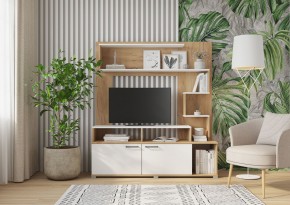Гостиная Ника (Крафт золотой-белый) в Агрызе - agryz.ok-mebel.com | фото 3