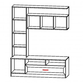 ПРАГА Гостиная (модульная) в Агрызе - agryz.ok-mebel.com | фото 7