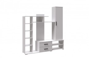 Гостиная Сидней-1 (Центральная секция) ЛДСП Белый в Агрызе - agryz.ok-mebel.com | фото