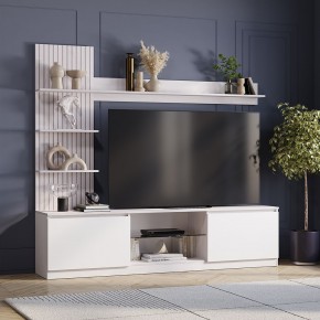 Гостиная Убер ГС-05 (ясень белый/белый) в Агрызе - agryz.ok-mebel.com | фото
