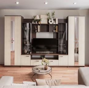 Гостиная Венеция (венге/лоредо) в Агрызе - agryz.ok-mebel.com | фото 3
