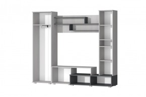 Гостиная Юна (Анкор светлый/Графит) в Агрызе - agryz.ok-mebel.com | фото 2