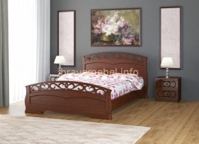 ГРАЦИЯ-1 Кровать из массива 1200 в Агрызе - agryz.ok-mebel.com | фото 2