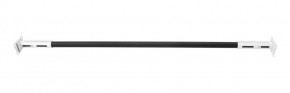 Турник раздвижной 1250-1500 цв. белый-черный FLEXTER PROFI в Агрызе - agryz.ok-mebel.com | фото