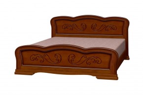КАРИНА-8 Кровать из массива (Орех) в Агрызе - agryz.ok-mebel.com | фото 2