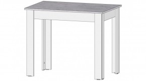 КАЙ Стол (цемент светлый/белый) в Агрызе - agryz.ok-mebel.com | фото