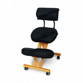 Коленный стул со спинкой Smartstool KW02В + Чехлы в Агрызе - agryz.ok-mebel.com | фото