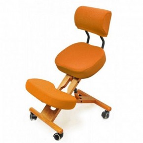 Коленный стул со спинкой Smartstool KW02В + Чехлы в Агрызе - agryz.ok-mebel.com | фото 4