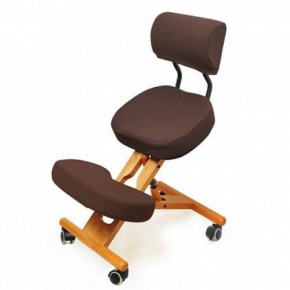 Коленный стул со спинкой Smartstool KW02В + Чехлы в Агрызе - agryz.ok-mebel.com | фото 7