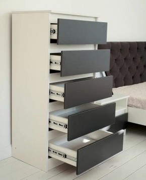 Комод 600 Парус (Белый/Графит) в Агрызе - agryz.ok-mebel.com | фото 3