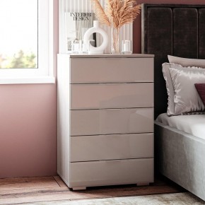 Комод Алекса (ясень белый/белый) в Агрызе - agryz.ok-mebel.com | фото 3