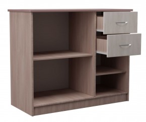 Комод АЛЛА (Ясень шимо светлый/темный) Эко в Агрызе - agryz.ok-mebel.com | фото 2