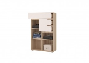 Комод АНТАЛИЯ (Сонома/Белый софт) в Агрызе - agryz.ok-mebel.com | фото 2