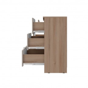 Комод Эмилия КМ-04 (Дуб смоки/Айриш (MF03)) в Агрызе - agryz.ok-mebel.com | фото 3