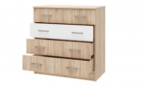 БЕАТРИС Комод К800 (Дуб Сонома светлый/Белый глянец) в Агрызе - agryz.ok-mebel.com | фото 2