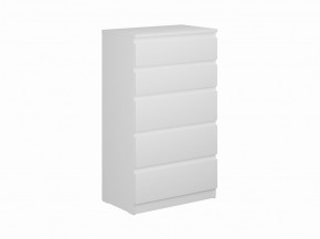 Комод КАСТОР с пятью ящиками, цвет белый в Агрызе - agryz.ok-mebel.com | фото