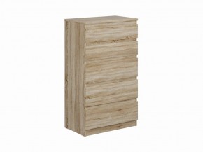 Комод КАСТОР с пятью ящиками, цвет Дуб Сонома в Агрызе - agryz.ok-mebel.com | фото