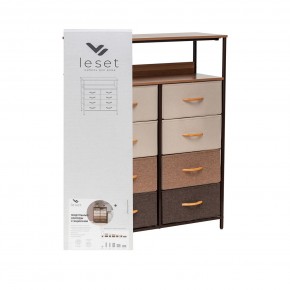 Комод Leset Локи 8 ящ. с полкой в Агрызе - agryz.ok-mebel.com | фото 10