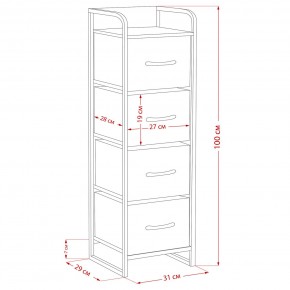 Комод Leset Ноа 4 ящика в Агрызе - agryz.ok-mebel.com | фото 9