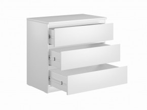 Комод МАЛЬТА с тремя выдвижными ящиками, цвет белый в Агрызе - agryz.ok-mebel.com | фото 3