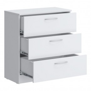 Комод мини Париж (Белый тиснение) в Агрызе - agryz.ok-mebel.com | фото 2